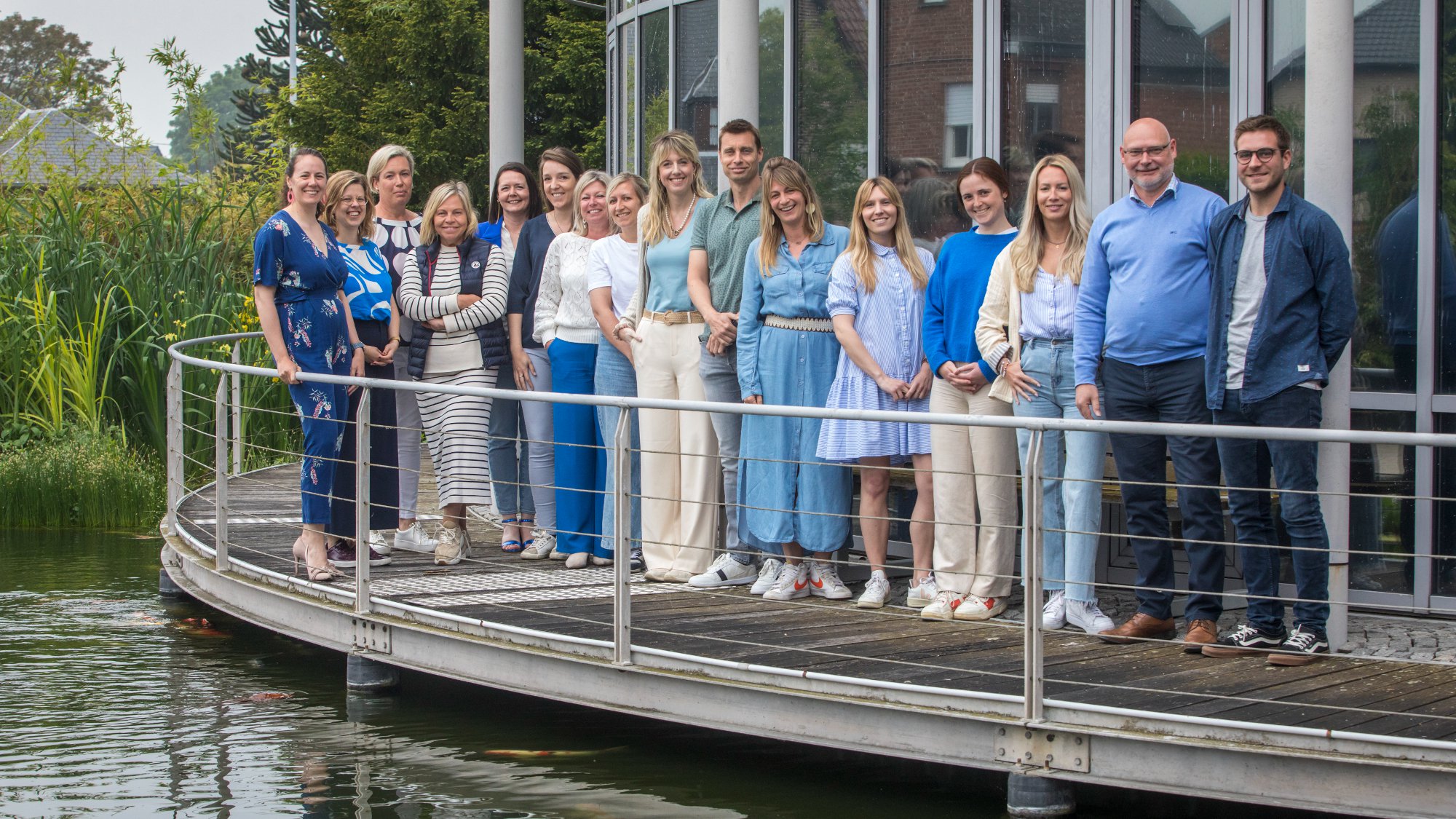 Het hr-team van Auralie Blauwbloeme bij Barry Callebaut Belgium & The Netherlands