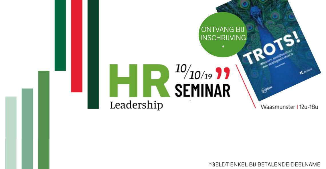 HRseminar Leadership op 10 oktober 2019