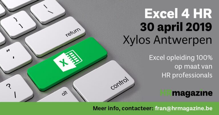 Excel 4 HR | Excel opleiding op HR maat