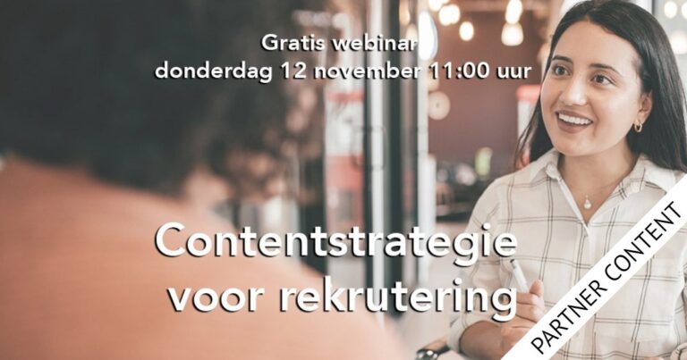 [WEBINAR] Contentstrategie voor rekrutering