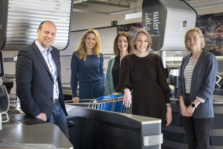 Het team van Sophie Vandamme, chro & board member bij Lidl België