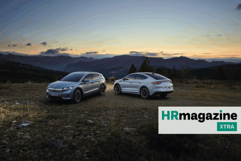 Škoda charmeert medewerkers en hun gezin met de volledig elektrische Škoda Enyaq.