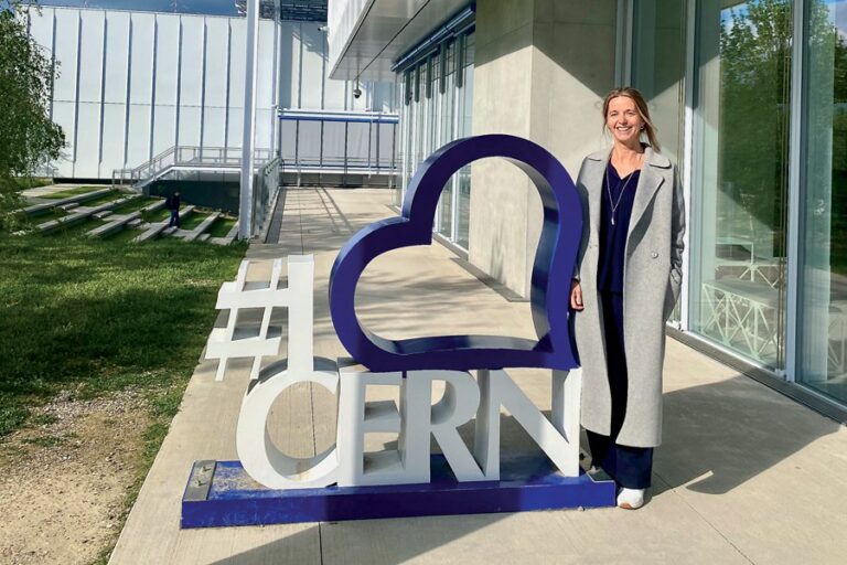 Het loopbaanpad van Lore Taillieu naar deeltjesversneller Cern