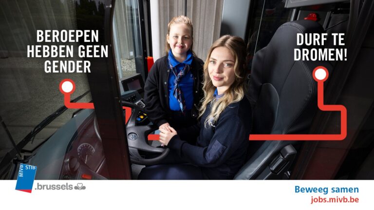 Beroepen hebben geen gender: MIVB zet in op meer genderdiversiteit